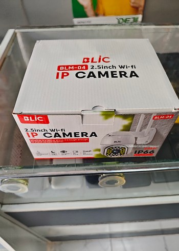 Blic 2.5 inç Wi-Fi IP Kamera Beyaz