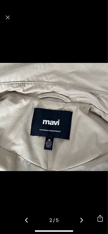 Mavi Jeans Mavi Trenckot