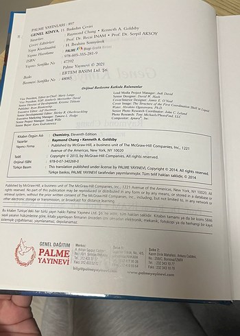 Genel Kimya - Raymond Chang, Kenneth A. Goldsby - Görsel 4
