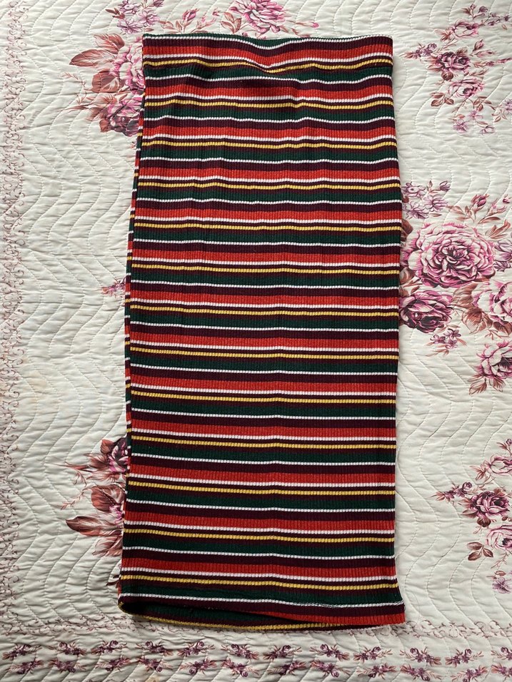 Erkek Çok Renkli Uzun Çizgili etek - Görsel 2