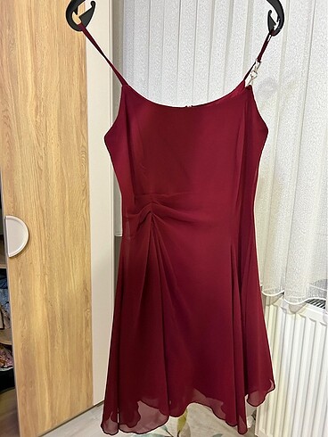 Trendyol & Milla TrendyolMilla Bordo elbise