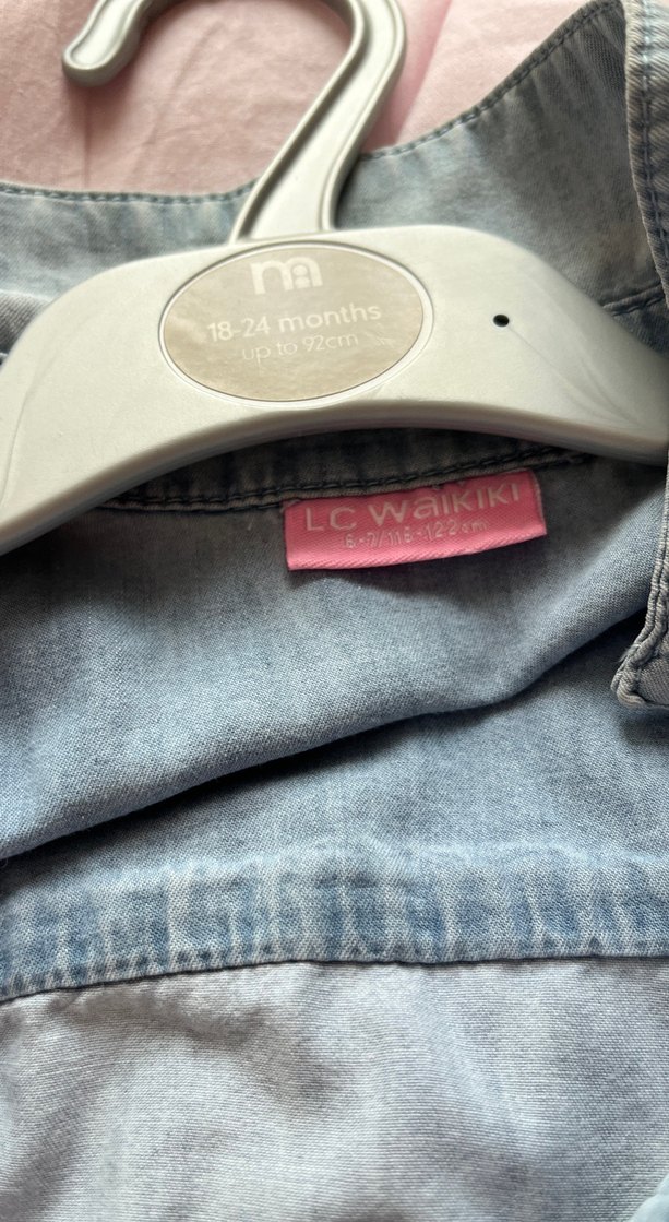 çıt çıtlı taşlı çocuk Gömlek - Görsel 3