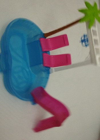 Çocuklar için Renkli Havuz ve Kaydırak Seti - Görsel 2