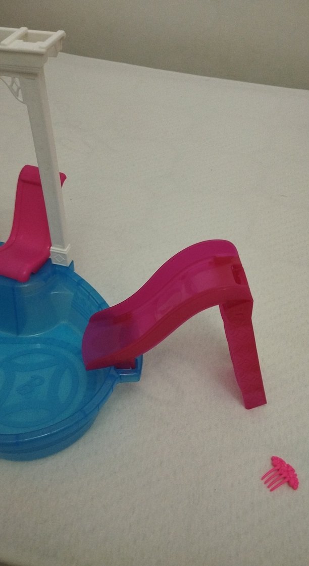 Çocuklar için Renkli Havuz ve Kaydırak Seti - Görsel 3