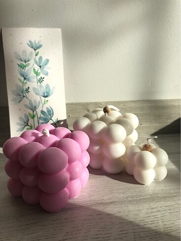 Kokulu bubble soya mumu