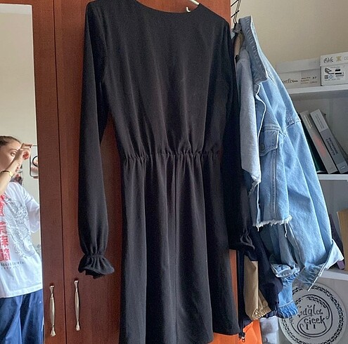 34 Beden Koton elbise