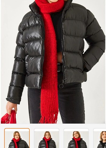 Trendyol şişme mont etiketli
