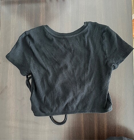 Defacto Defacto Bağlamalı Crop Tişört