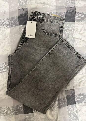 Pull And Bear Gri Jean/Pantolon