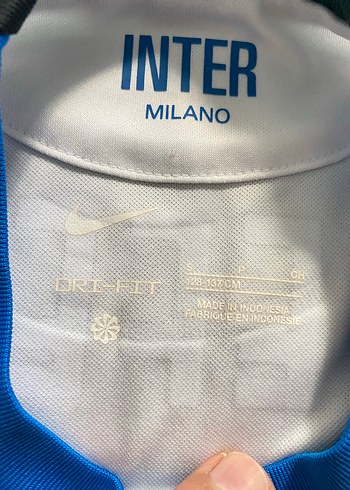 s Beden beyaz Renk Inter Milan Erkek Kısa Kollu Futbol Forması