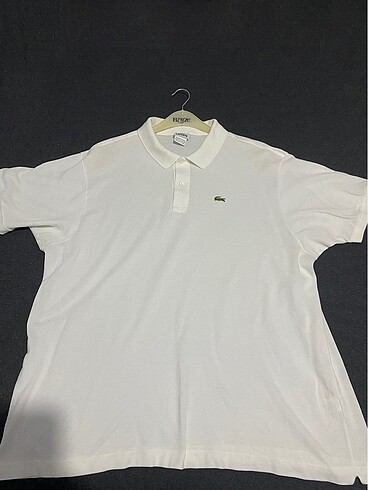 Lacoste beyaz erkek t shirt