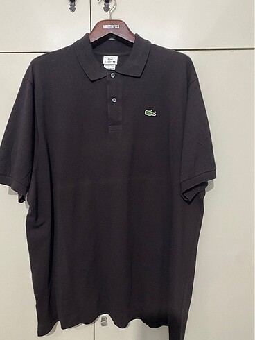 Lacoste erkek koyu kahve t shirt