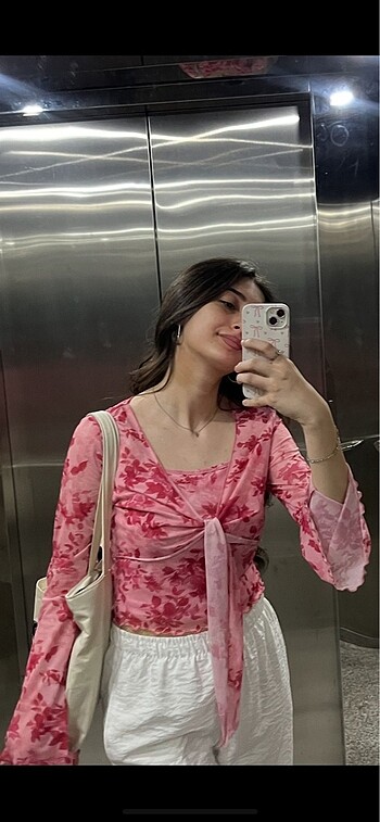 Çiçekli crop