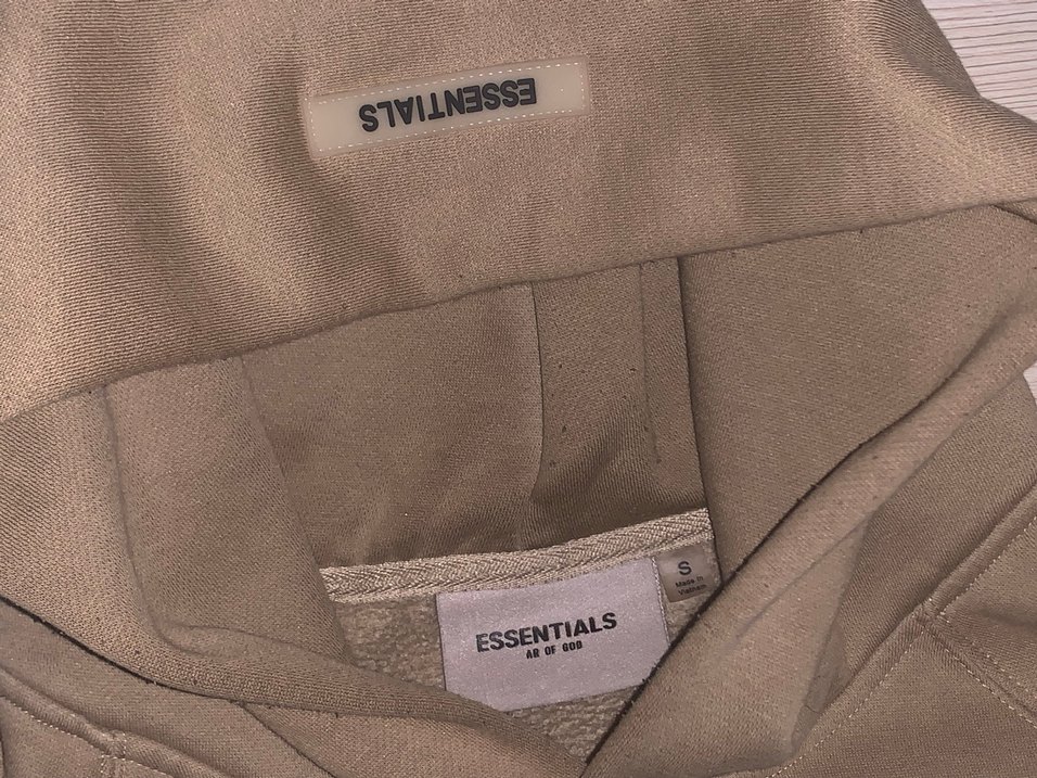 ESSENTIALS hoodie orjinal - Görsel 4