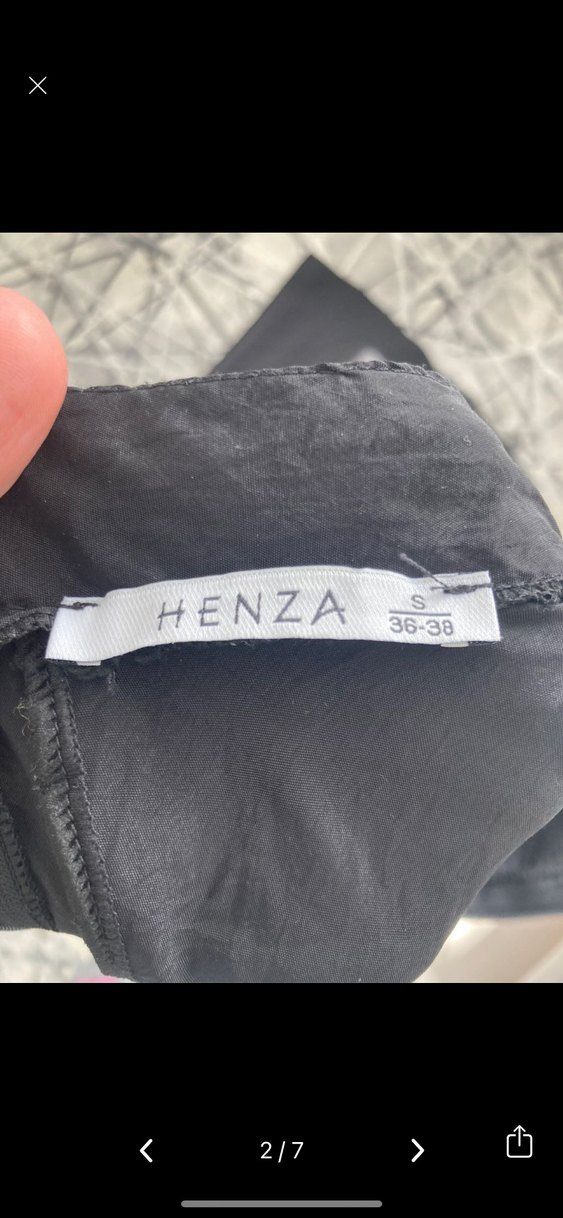 Siyah Uzun Kollu Volanlı tesettür ikili takım - Görsel 3