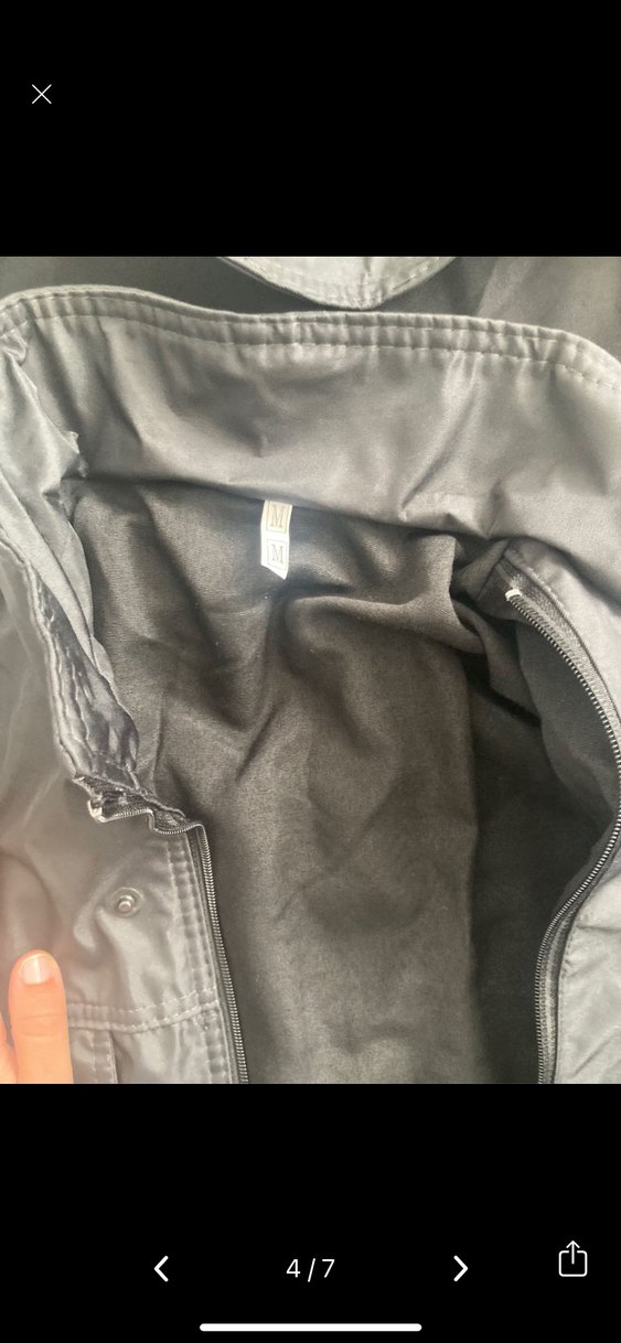 Siyah Erkek Mont
Özel güvenlik montu - Görsel 3