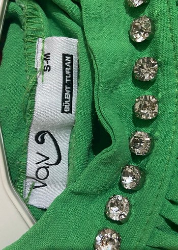 Yeşil Piliseli Bohem Midi Tunik - Görsel 5