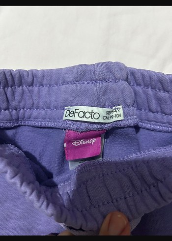 Defacto Mor Baskılı Kız Çocuk Eşofman Altı