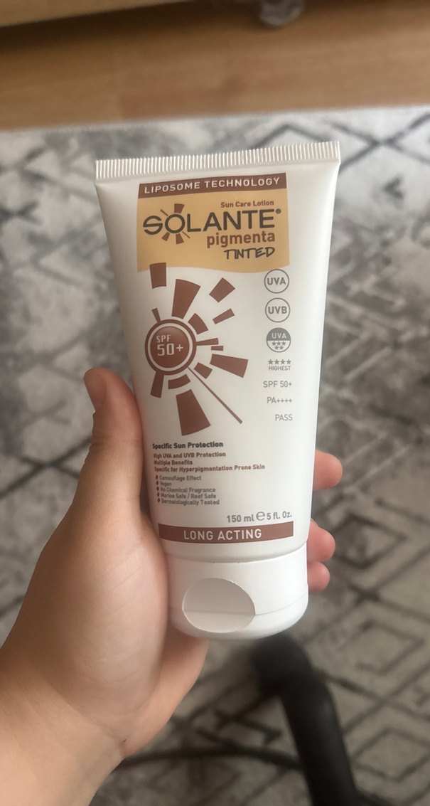 Solante Pigmenta Tonlu Güneş Losyonu SPF 50+ 150 ml - Görsel 2