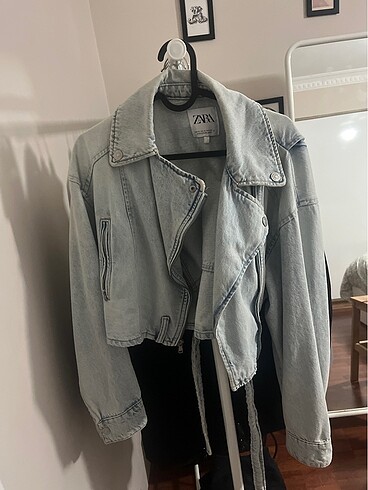 Zara kot ceket retro görünümlü- giyilmedi