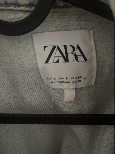 Zara Zara kot ceket retro görünümlü- giyilmedi