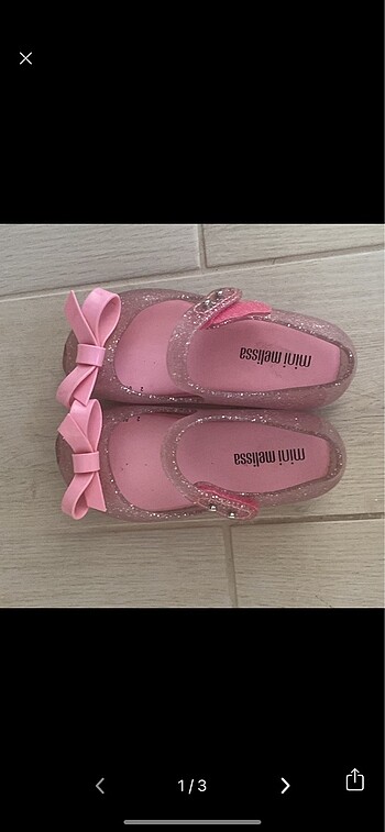 24 Beden Mini Melissa sandalet