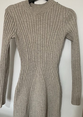 Gri elbise - Görsel 2