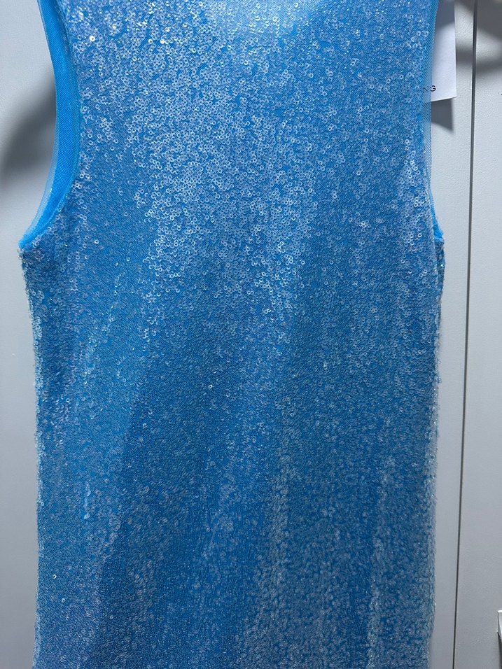 MNG Baskılı Yoga Kayışı Gri ve Mavi - Görsel 5