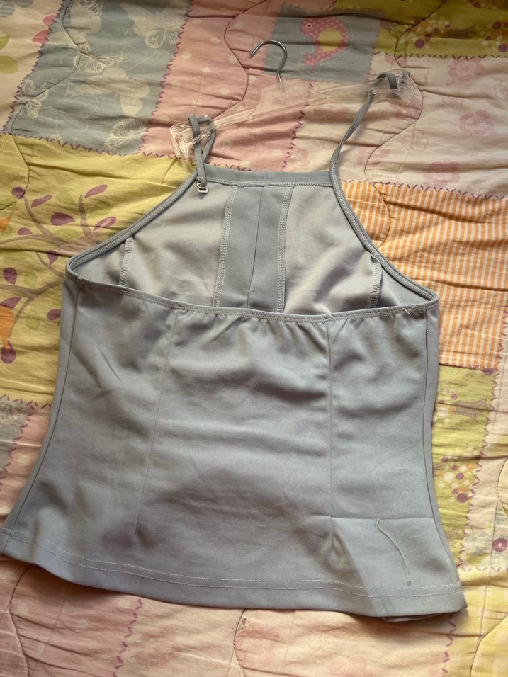 Fiyonklu  Askılı Kadın Üst - Görsel 2