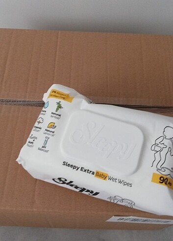 Beden Sleepy extra ıslak mendil 13 paket