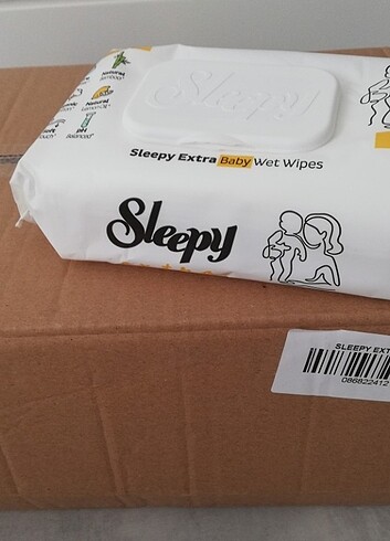 Sleepy extra ıslak mendil 13 paket