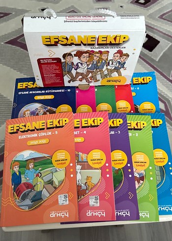 Efsane Ekip Çocuk Kitabı Seti - Görsel 4