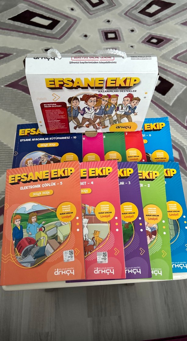 Efsane Ekip Çocuk Kitabı Seti - Görsel 4