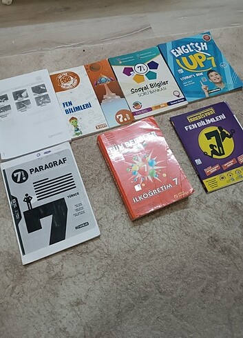 7. Sınıf test kitabı.