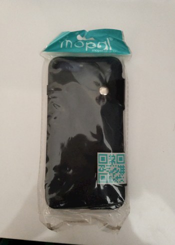 Apple A7 Siyah Kapaklı Telefon Kılıfı ve cüzdan - Görsel 6