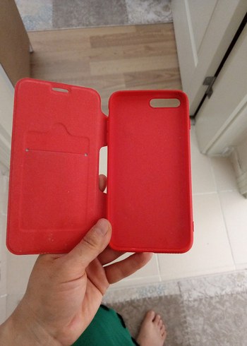 Apple A7 Siyah Kapaklı Telefon Kılıfı ve cüzdan - Görsel 13