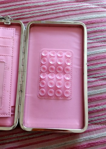 Siyah Deri Püsküllü Paris Temalı Kadın Cüzdanı - Görsel 9