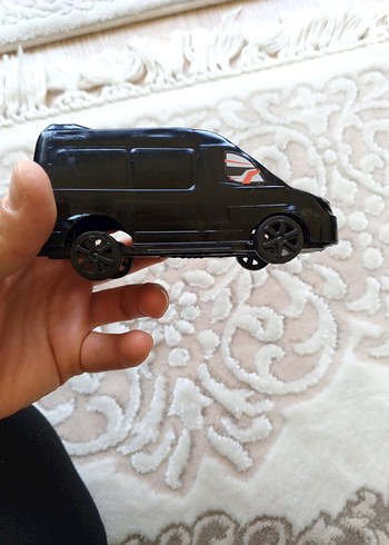 Siyah Minyatür Oyuncak Kamyonet - Görsel 2