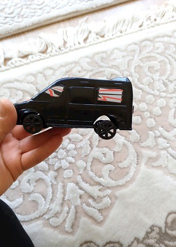Siyah Minyatür Oyuncak Kamyonet - Görsel 3