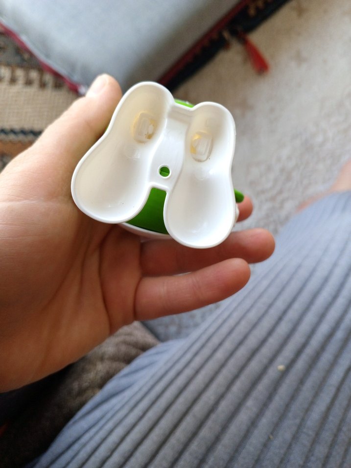 Beyaz Peluş Ayı Oyuncak kurmalı Yengeç, kurbağa, kaplumbağa - Görsel 4