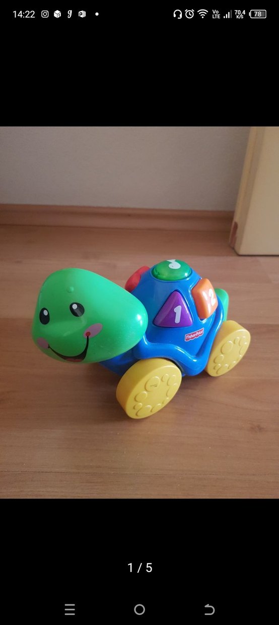 Renkli Müzikli Çocuk Oyuncağı fisher price - Görsel 2