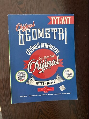 Orijinal geometri denemeleri