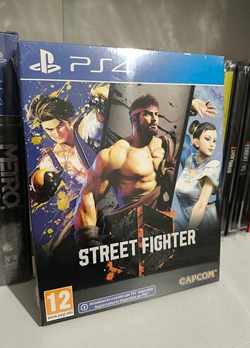 Street Fighter 6 Steelbook ve Oyun 