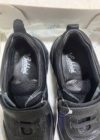 Siyah 31 numara Bebbini marka okul Ayakkabısı etiketli - Görsel 5