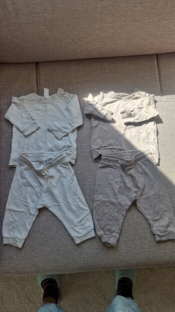 H&M ERKEK BEBEK ALT ÜST TAKIM 6-9 AYLIK 