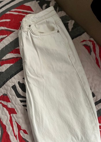 Trendyol & Milla Beyaz Kadın Regular Fit Jean