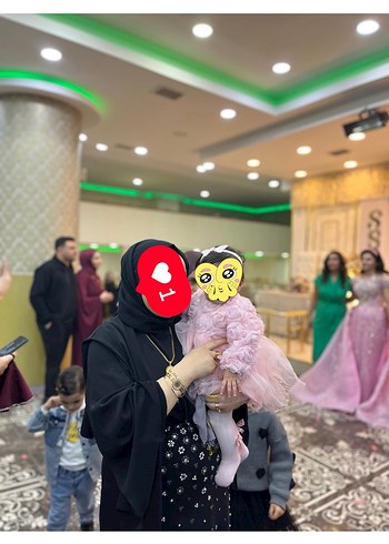 Kız Çocuk Pembe Fırfırlı Elbise - Görsel 3