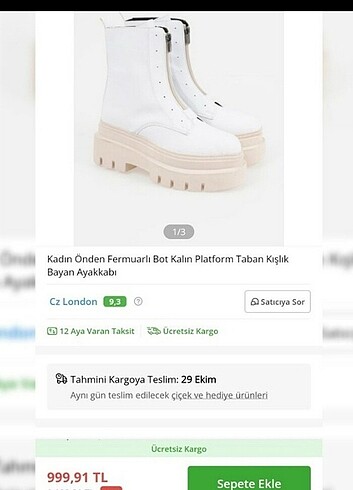 36 Beden Beyaz bot