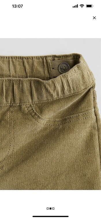 H&M H&M kadife pantolon