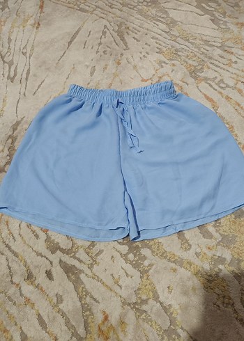 Mavi Mini Kadın Şort - Görsel 3